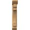 Ekena Millwork Olympic Slat Rough Sawn Bracket w/ Offset Brace, Western Red Cedar, 6"W x 24"D x 36"H BKT0604X24X36OLY06RWR - alternate 4